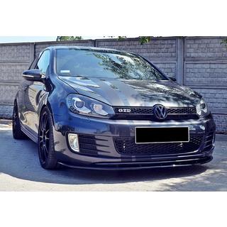 Sprednji lip DPT V-2 (za GTI, črn visok sijaj) Volkswagen Golf 6 2008–2014 fotografija 2