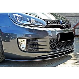 Sprednji lip DPT V-2 (za GTI, črn visok sijaj) Volkswagen Golf 6 2008–2014 fotografija 4