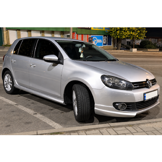 Sprednji lip spojler DPT V-2 (za barvanje) Volkswagen Golf 6 2008–2014 fotografija 2