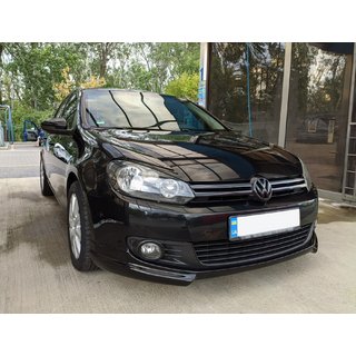 Sprednji lip spojler DPT V-2 (za barvanje) Volkswagen Golf 6 2008–2014 fotografija 2