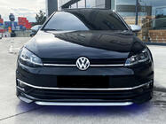 Volkswagen Golf 7/E-Golf 2012–2020 Sprednji lip dodatek DPT V-1 (za serijski odbijač, 2017-2019, za lakiranje) fotografija 2