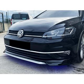 Sprednji lip dodatek DPT V-1 (za serijski odbijač, 2017-2019, za lakiranje) Volkswagen Golf 7/E-Golf 2012–2020 fotografija 1