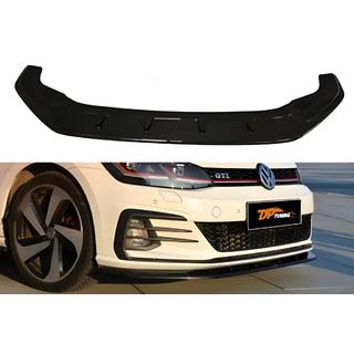 Sprednji lip spojler DPT V-1 (za GTI, 2017-2019, sijajno črna) Volkswagen Golf 7/E-Golf 2012–2020 fotografija 1