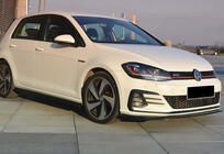 Volkswagen Golf 7/E-Golf 2012–2020 Sprednji lip spojler DPT V-2 (za GTI, 2017-2019, sijajno črna) fotografija 2