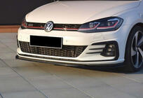 Volkswagen Golf 7/E-Golf 2012–2020 Sprednji lip spojler DPT V-2 (za GTI, 2017-2019, sijajno črna) fotografija 1