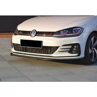 Sprednji lip spojler DPT V-2 (za GTI, 2017-2019, sijajno črna) Volkswagen Golf 7/E-Golf 2012–2020 fotografija 1