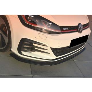 Sprednji lip spojler DPT V-2 (za GTI, 2017-2019, sijajno črna) Volkswagen Golf 7/E-Golf 2012–2020 fotografija 3