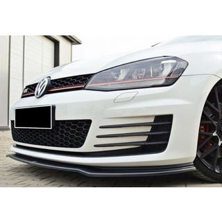 Sprednji lip spojler DPT V-2 (za GTI, 2012-2017, črna visok sijaj) Volkswagen Golf 7/E-Golf 2012–2020 fotografija 1