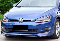 Volkswagen Golf 7/E-Golf 2012–2020 Sprednji lip spojler DPT V-1 (za originalni odbijac, 2012-2017, za barvanje) fotografija 2