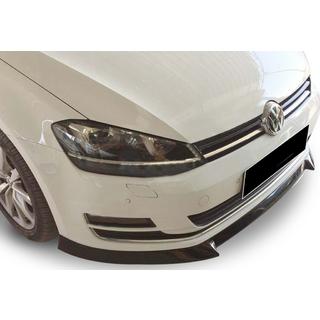 Sprednji lip spojler DPT V-4 (za serijski odbijač, 2012-2017, sijajno črna) Volkswagen Golf 7/E-Golf 2012–2020 fotografija 1