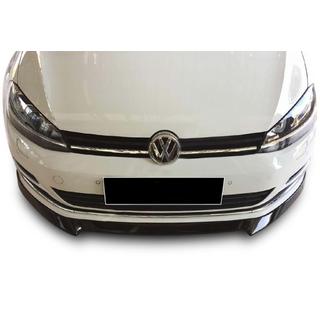 Sprednji lip spojler DPT V-4 (za serijski odbijač, 2012-2017, sijajno črna) Volkswagen Golf 7/E-Golf 2012–2020 fotografija 2