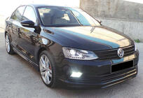 Volkswagen Jetta 2011–2018 Sprednji lip spojler odbijača DPT V-1 (2014-2018, za lakiranje) fotografija 4
