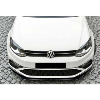 DPT sprednji lip spojler (za GTI, 2014-2017, sijajno črna) Volkswagen Polo 2010–2017 fotografija 4