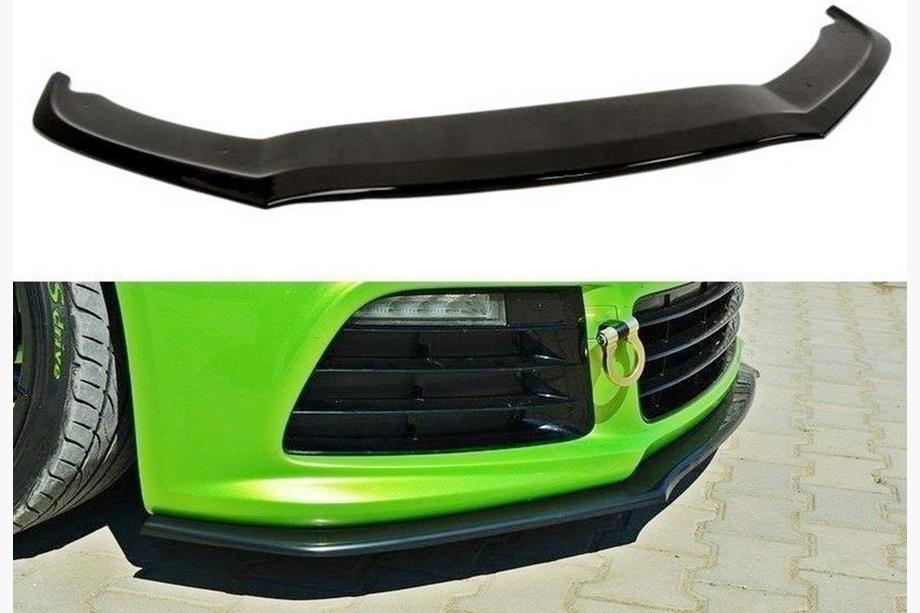 Volkswagen Scirocco 2008–2017 Sprednji lip spojler DPT V1 (2008-2013, sijajno črna) Image