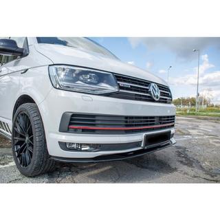 DPT sprednji lip spojler (črna visok sijaj) Volkswagen T5 2010–2015 fotografija 1