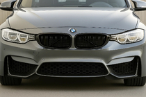 BMW serija 3 F30/F31 2012–2019 Ledvične rešetke M-Look (črni visok sijaj) fotografija 1
