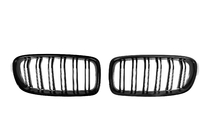 BMW serija 3 F30/F31 2012–2019 Ledvične rešetke M-Look (črni visok sijaj) fotografija 3