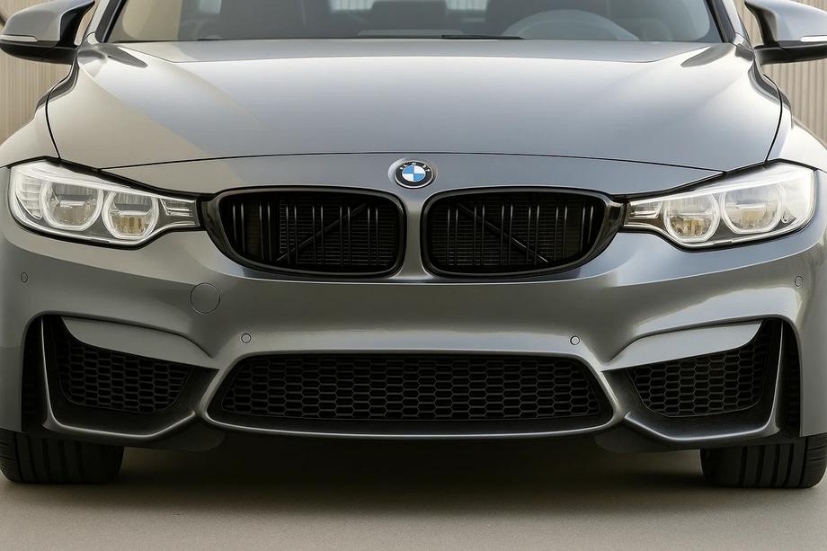 BMW serija 3 F30/F31 2012–2019 Ledvične rešetke M-Look (črni visok sijaj) Image