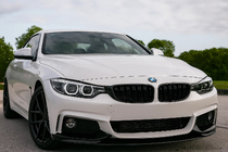 BMW serija 4 F32/F33/F36 2012–2020 Ledvične rešetke M-Look (črni visok sijaj) fotografija 1