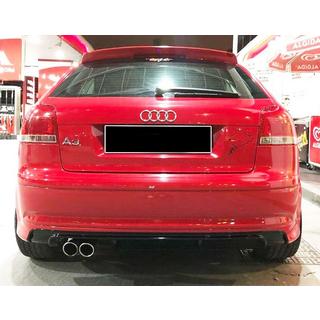 Zadnji difuzor DPT (2005-2008, Coupe, črna visok sijaj) Audi A3 2003–2012 fotografija 1