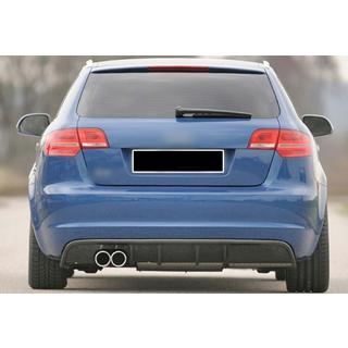 Zadnji difuzor DPT (2008-2010, sijaj črna) Audi A3 2003–2012 fotografija 3