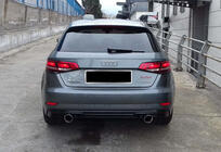 Audi A3 2012–2020 Zadnji difuzor DPT (HB, 2017-2020, črna sijaj) fotografija 7