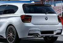BMW serija 1 F20/F21 2011–2019 Zadnji difuzor DPT (sijajno črna) fotografija 1