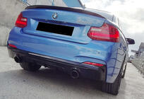 BMW serija 2 F22/F23 2014–2021 Zadnji difuzor DPT (sijajno črna) fotografija 4
