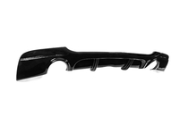BMW serija 3 E90/E91 2005–2011 Zadnji difuzor DPT V-1 (za E90 M-Sport, sijajno črna) fotografija 3