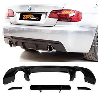 Zadnji difuzor DPT (za E92 M-Sport, črna sijaj)