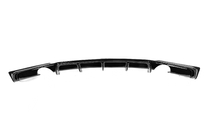 BMW serija 3 F30/F31 2012–2019 Zadnji difuzor DPT V-4 (za M-Performance, črna sijaj) fotografija 5