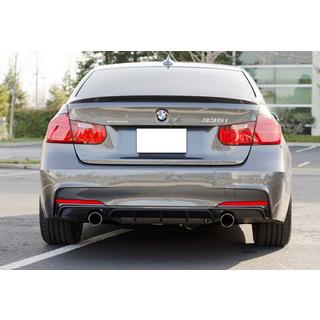 Zadnji difuzor DPT V-4 (za M-Performance, črna sijaj) BMW serija 3 F30/F31 2012–2019 fotografija 2