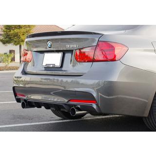Zadnji difuzor DPT V-4 (za M-Performance, črna sijaj) BMW serija 3 F30/F31 2012–2019 fotografija 1
