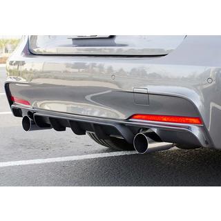 Zadnji difuzor DPT V-4 (za M-Performance, črna sijaj) BMW serija 3 F30/F31 2012–2019 fotografija 3