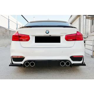 Zadnji difuzor DPT V-6 (za M3, črni sijaj) BMW serija 3 F30/F31 2012–2019 fotografija 1