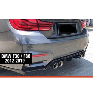 Zadnji difuzor DPT V-2 (za Vorstainer, sijajno črna) BMW serija 3 F30/F31 2012–2019 fotografija 1