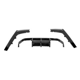Zadnji difuzor DPT V-2 (za Vorstainer, sijajno črna) BMW serija 3 F30/F31 2012–2019 fotografija 4