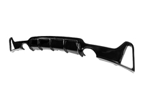 BMW serija 4 F32/F33/F36 2012–2020 Zadnji difuzor DPT V-1 (za M-Performance, črni visok sijaj) fotografija 3