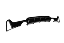 BMW serija 4 F32/F33/F36 2012–2020 Zadnji difuzor DPT V-1 (za M-Performance, črni visok sijaj) fotografija 4
