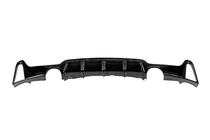 BMW serija 4 F32/F33/F36 2012–2020 Zadnji difuzor DPT V-1 (za M-Performance, črni visok sijaj) fotografija 5