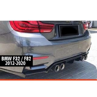 Zadnji difuzor DPT V-4 (za M-4 Vorstainer, sijajno črna) BMW serija 4 F32/F33/F36 2012–2020 fotografija 1