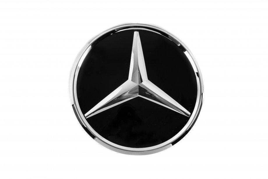 Mercedes GLC Coupé C253 2016–2023 Znižano – sprednji emblem pod steklom, kromiran rob a0008880111 Image