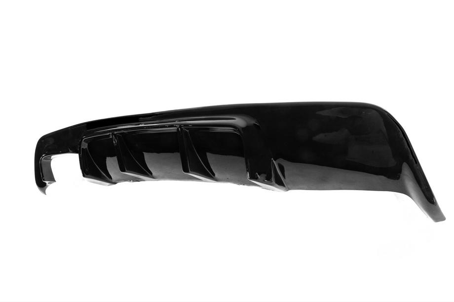 BMW Serija 5 E60/E61 2003–2010 Zadnji difuzor DPT V-1 (za M-Sport, črna visok sijaj) Fotografija 2