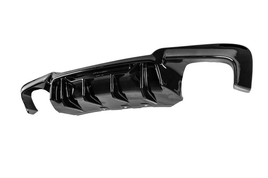BMW serija 5 F10/F11 2010–2016 Zadnji difuzor CS-Style DPT (za M5, sijajno črn, vakuumsko oblikovan) Fotografija 10