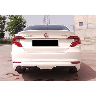 Zadnji difuzor DPT (SD, črna sijaj) Fiat Tipo 2016– fotografija 1