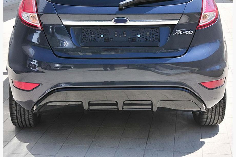 Ford Fiesta 2008–2017 Zadnji difuzor DPT V-2 (HB, črna visok sijaj) Image