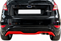 Ford Fiesta 2008–2017 Zadnji difuzor DPT V-3 (HB, mat črna) fotografija 4