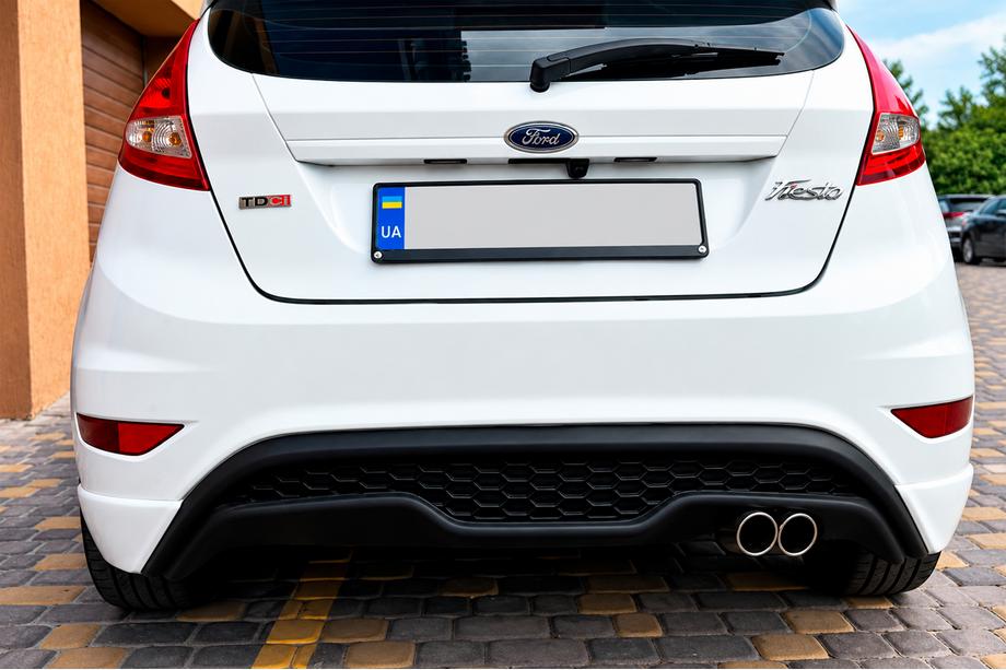 Ford Fiesta 2008–2017 Zadnji difuzor DPT V-3 (HB, mat črna) Image