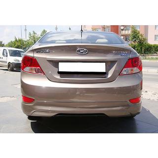 Zadnji difuzor DPT (sijajno črna) Hyundai Accent 2011–2017 fotografija 1