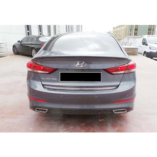 Zadnji difuzor DPT V-1 (sijajno črna) Hyundai Elantra (AD) 2015–2020 fotografija 2